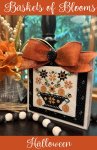 (image for) Basket Of Blooms - Halloween